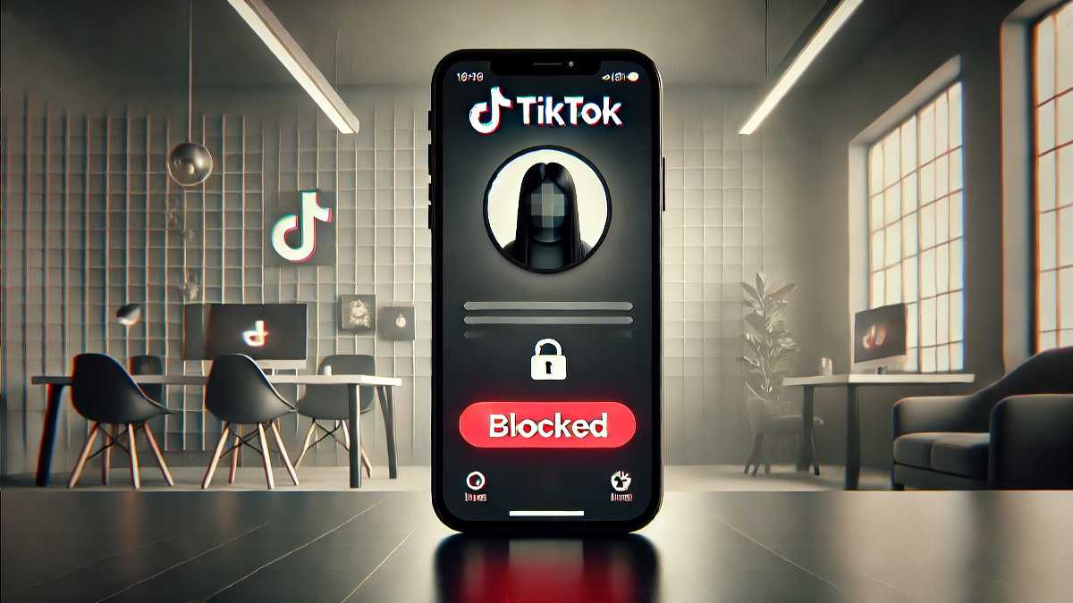 how to block on tik tok