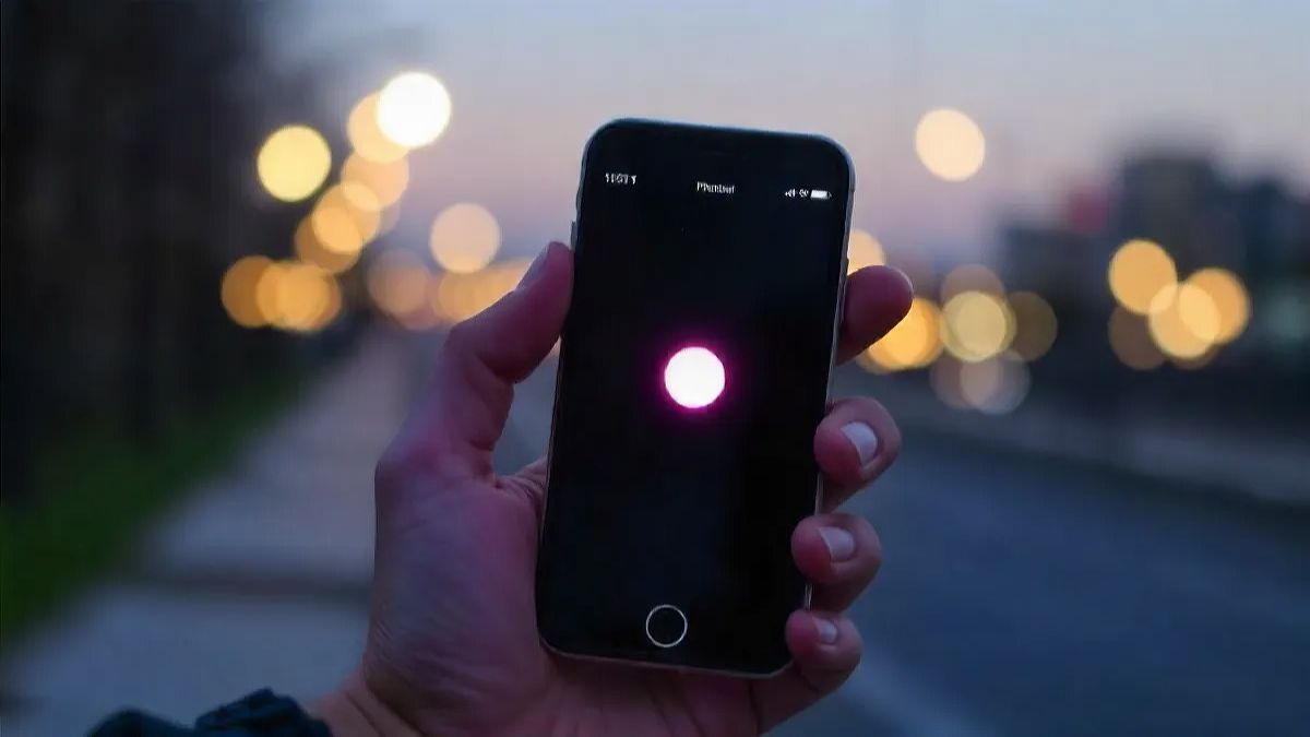 how to turn off the flashlight on an iphone