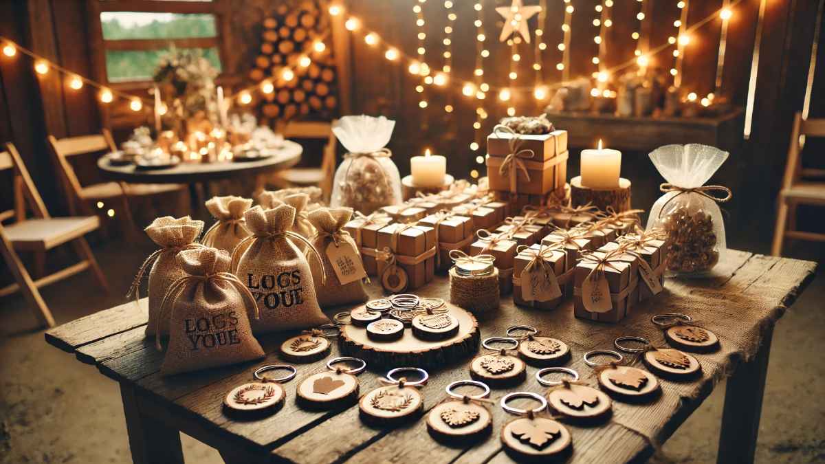 rustic wedding favors in bulk